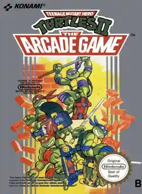 Teenage Mutant Ninja Turtles II - The Arcade Game (USA) (The Cowabunga Collection) (Aftermarket)